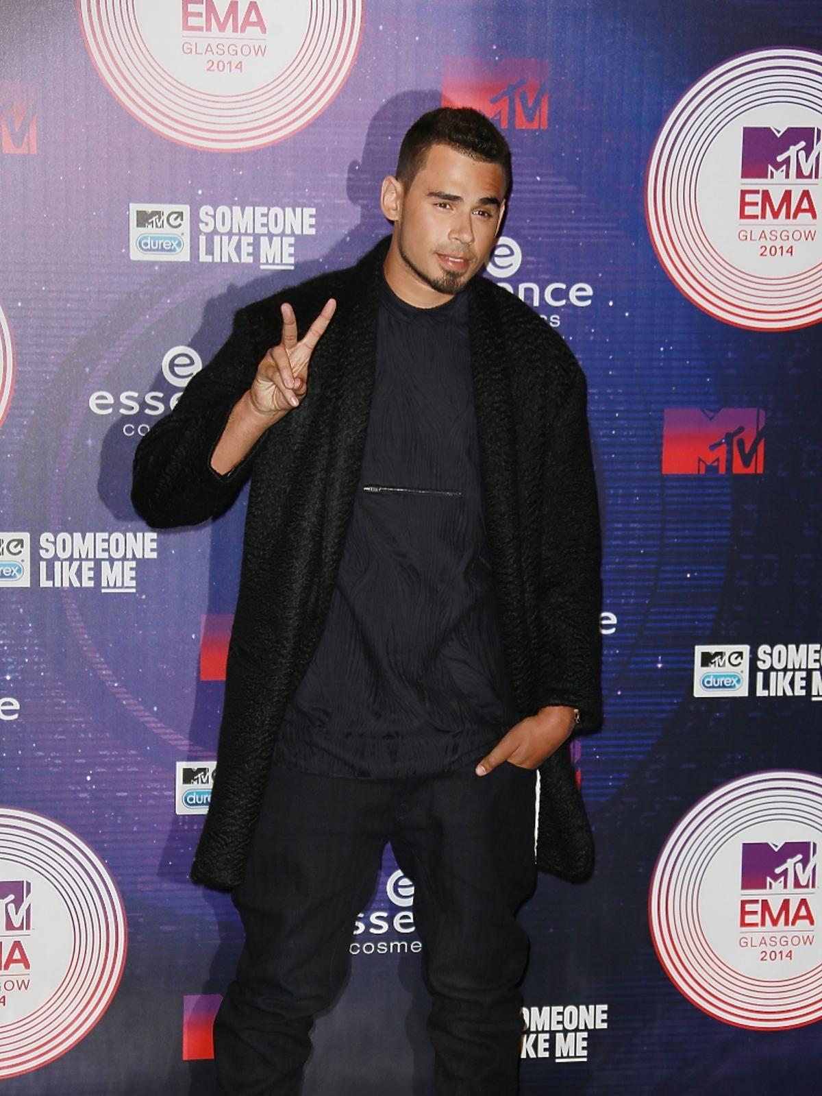 Afrojack na MTV EMA 2014 w Glasgow