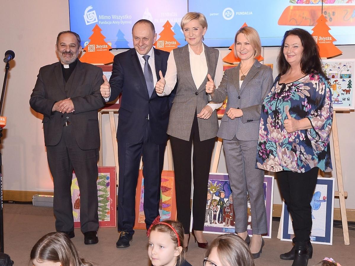 Agata Duda pozuje do zdjęć