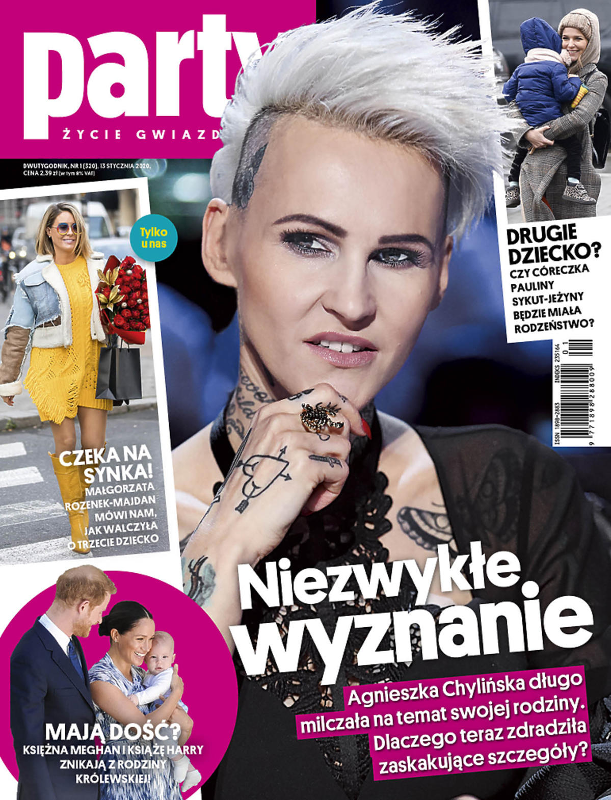 Agnieszka Chylińska na okładce Party