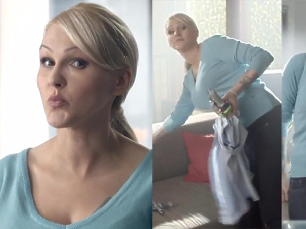 Agnieszka Chylińska w reklamie Aviva