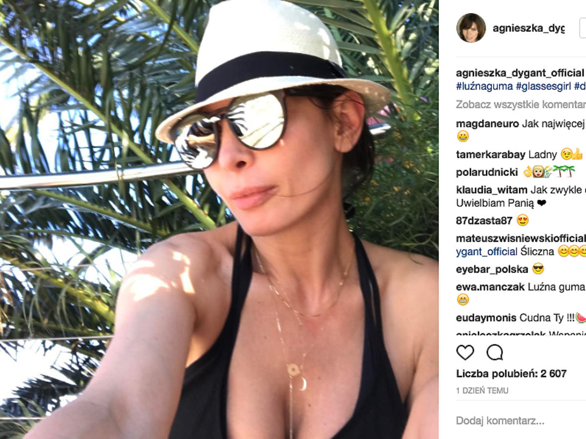 Agnieszka Dygant w bikini na wakacjach