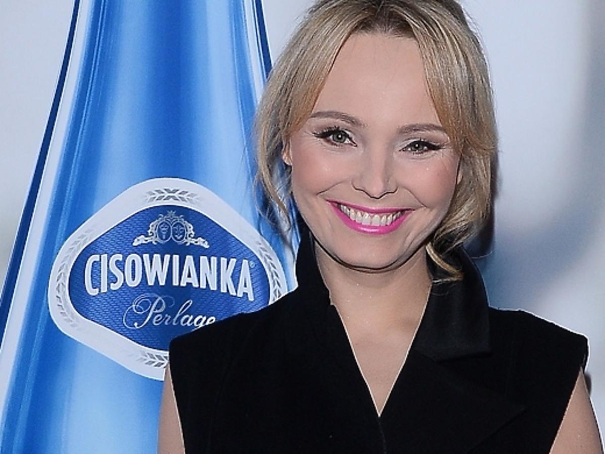 Agnieszka Jastrzębska na pokazie Paprocki&Brzozowski