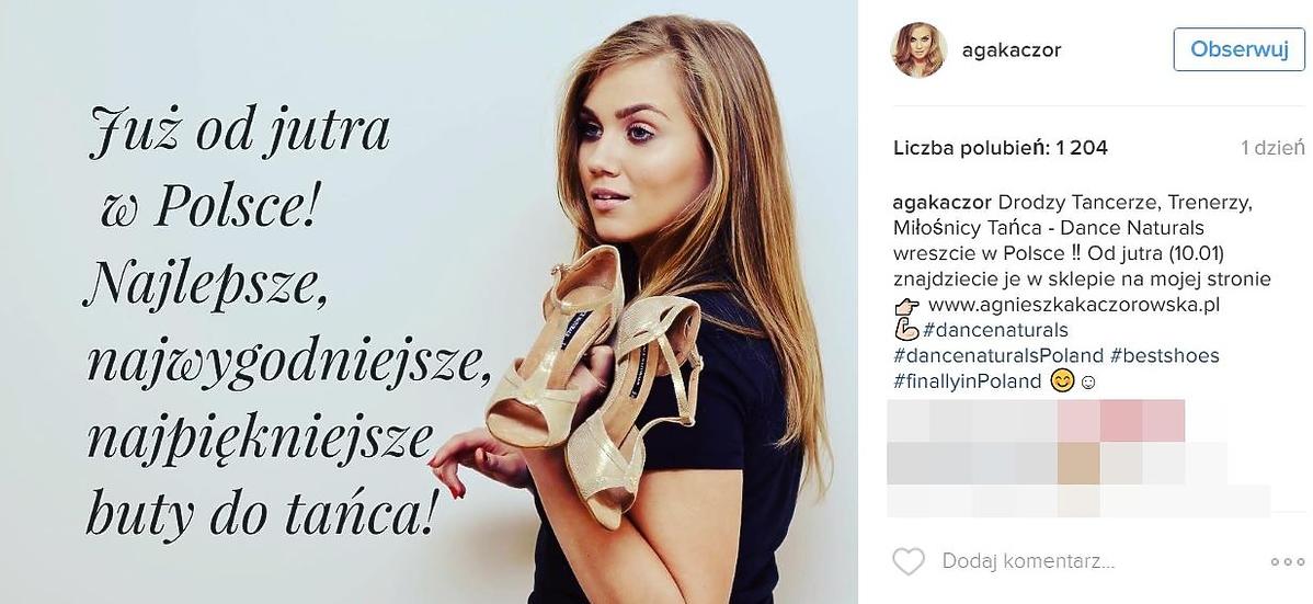 Agnieszka Kaczorowska otworzyła nowy biznes