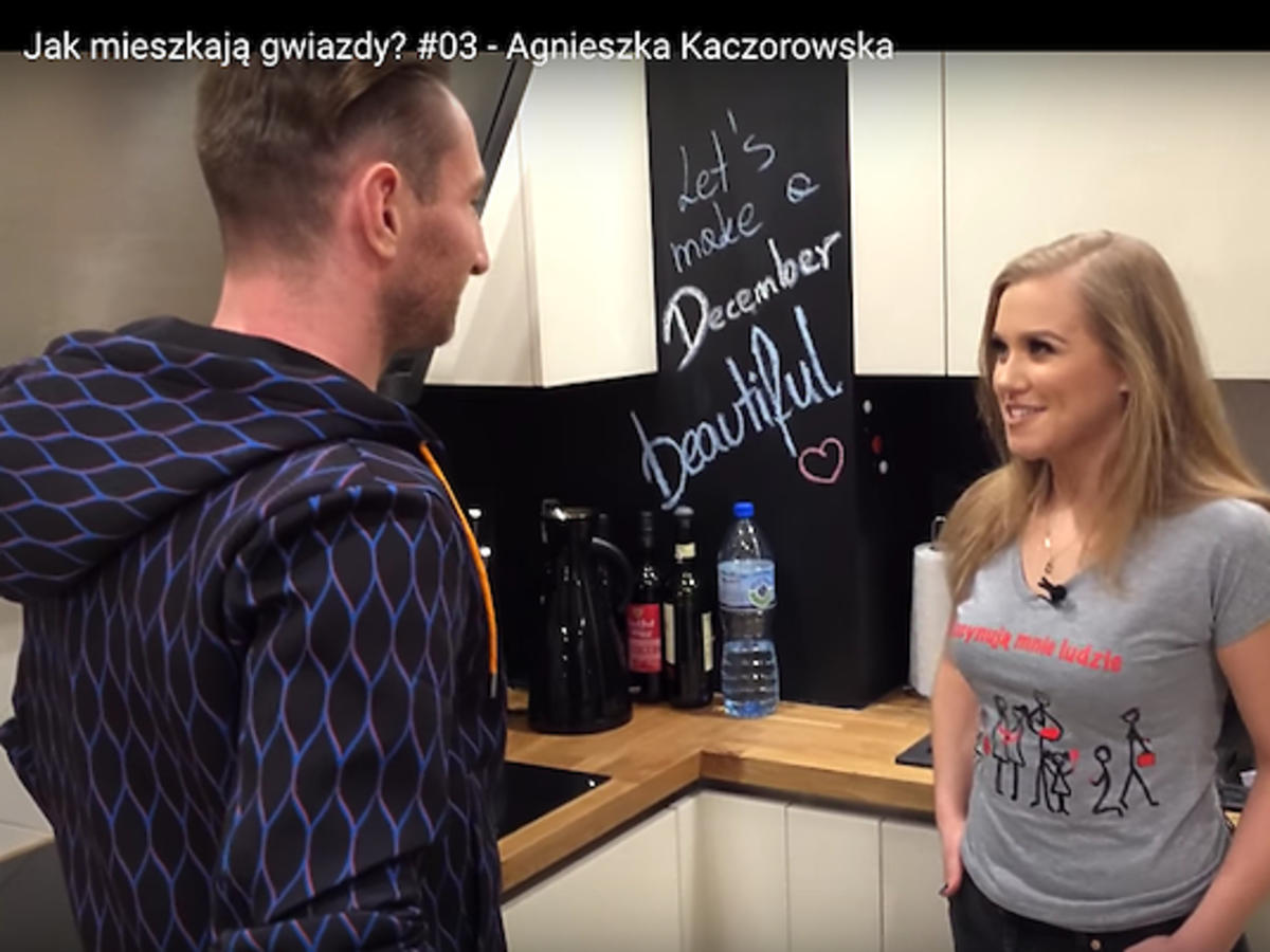 Agnieszka Kaczorowska pokazała jak wygląda jej kuchnia