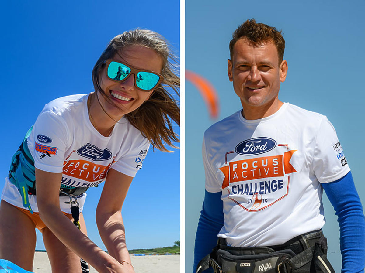 Agnieszka Kawiorska i Paweł Ławrynowicz na Ford Focus Active Challenge