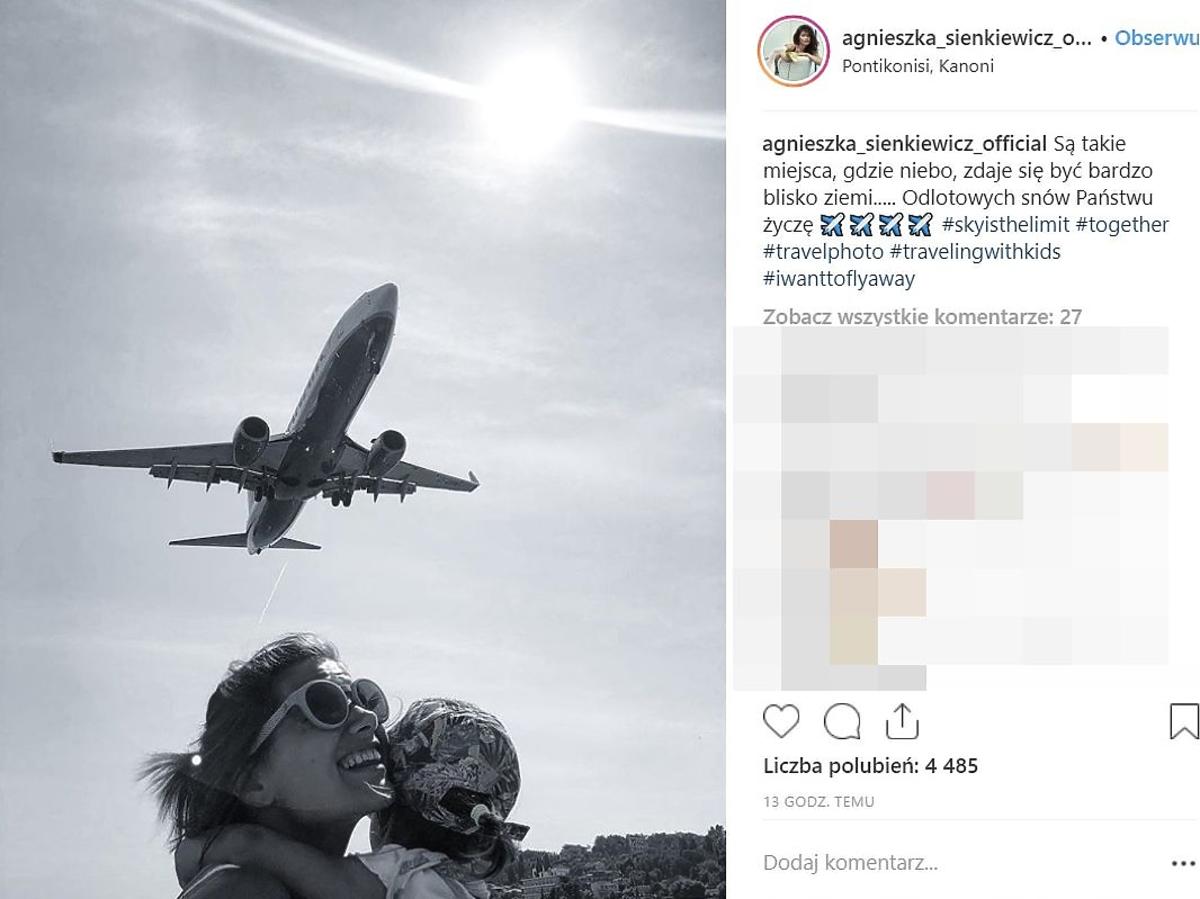 Agnieszka Sienkiewicz pokazała zdjęcia z córką