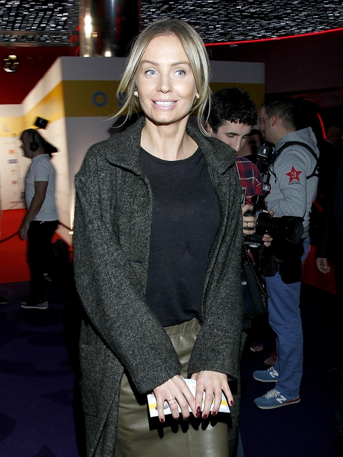Agnieszka Szulim i Piotr Woźniak Starak na premierze filmu