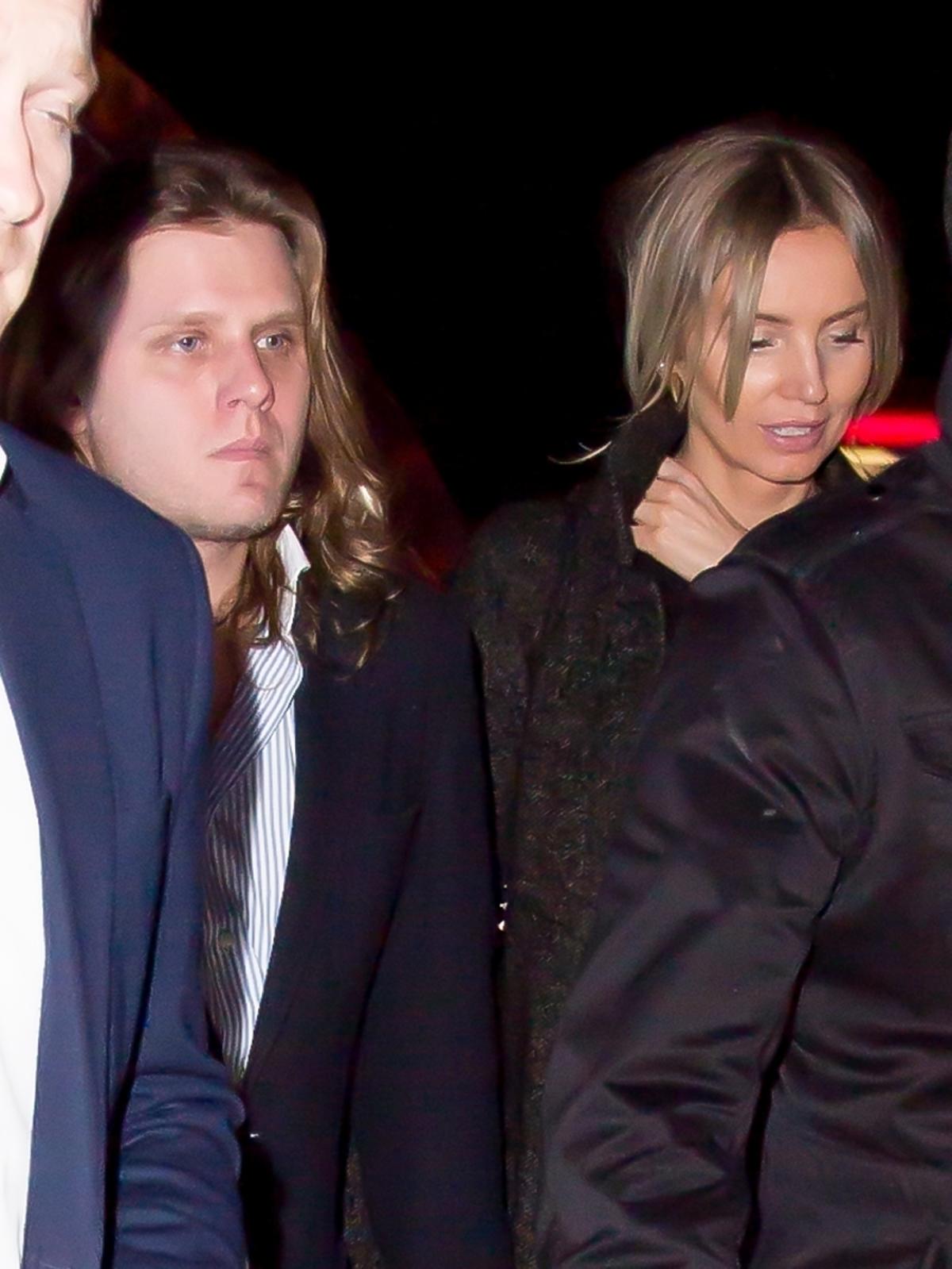 Agnieszka Szulim i Piotr Woźniak Starak na premierze Obywatela