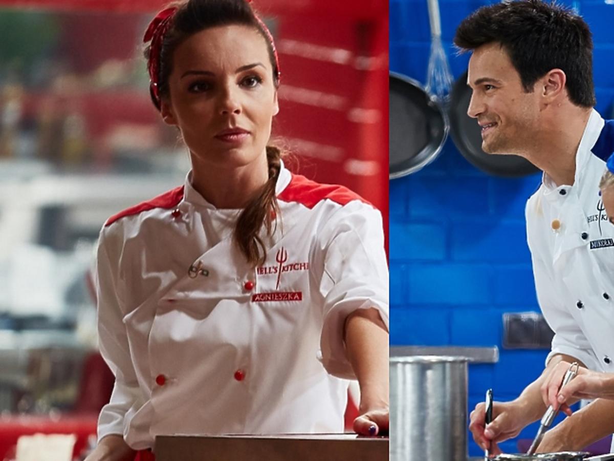 Agnieszka Włodarczyk i Mikołaj Krawczyk w Hell's Kitchen