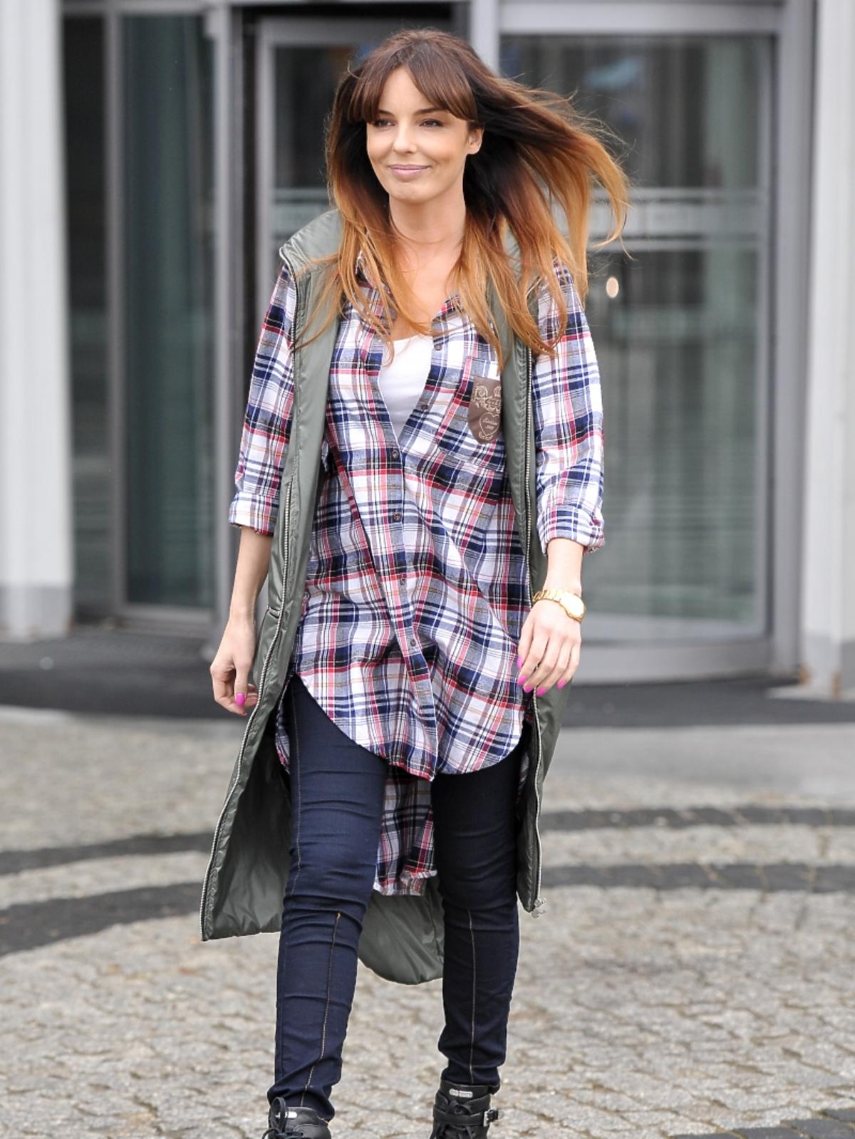 Agnieszka Włodarczyk w ombre