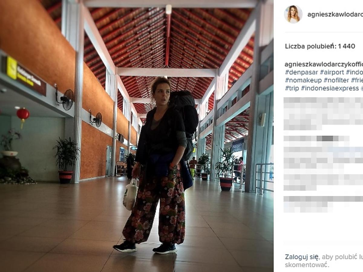 Agnieszka Włodarczyk wypoczywa na Bali