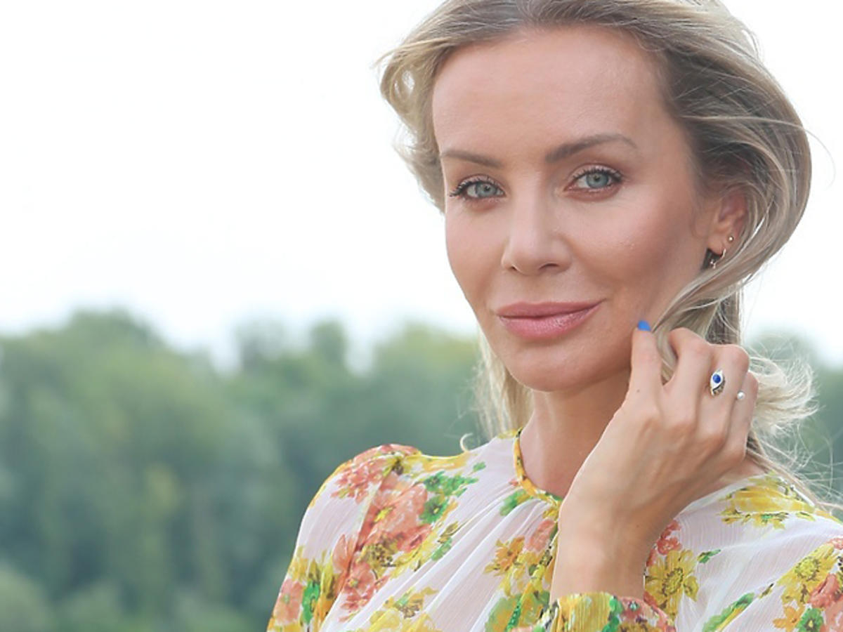 Agnieszka Woźniak Starak na ślubie
