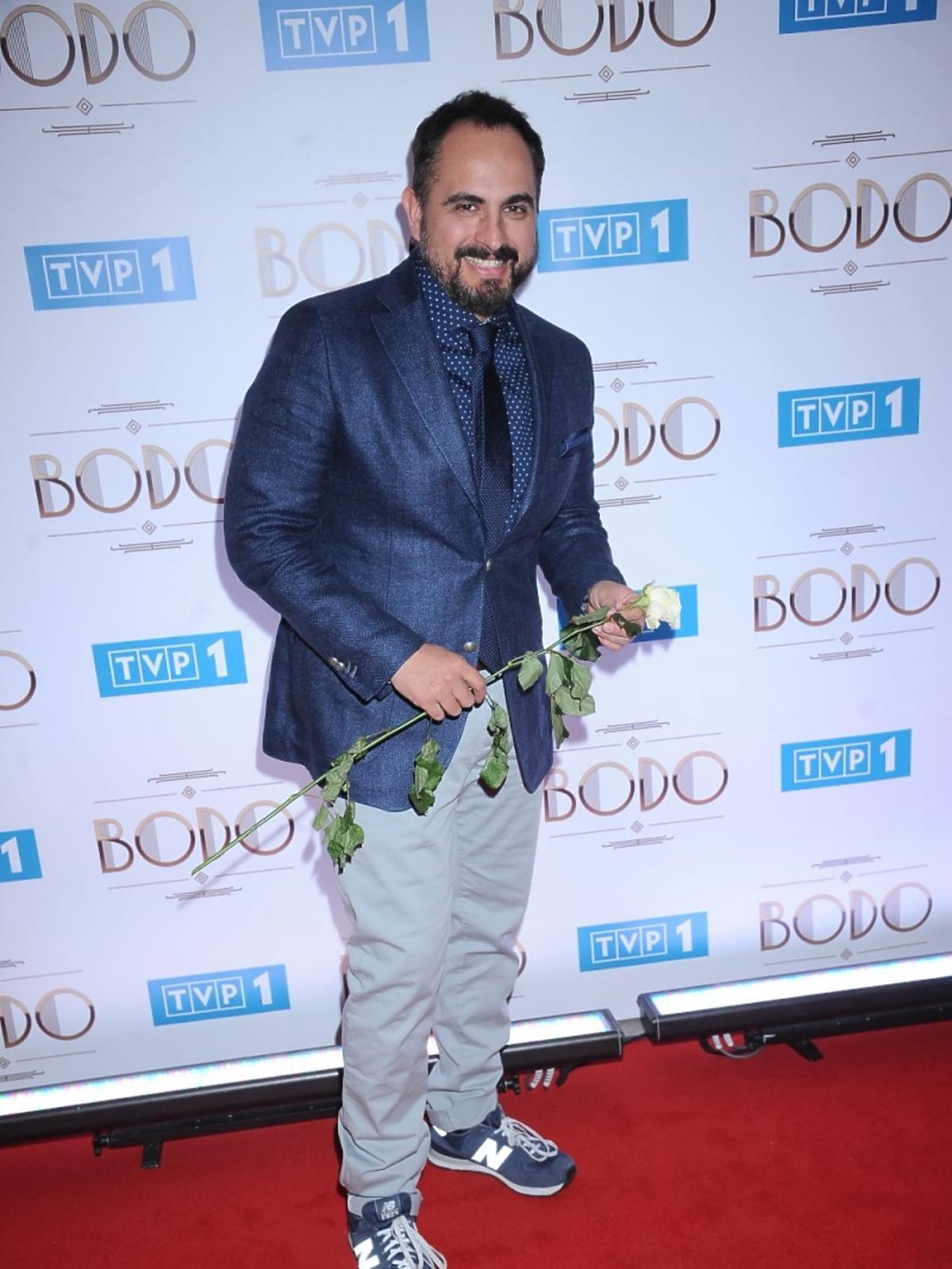 Agustin Egruolla na premierze Bodo