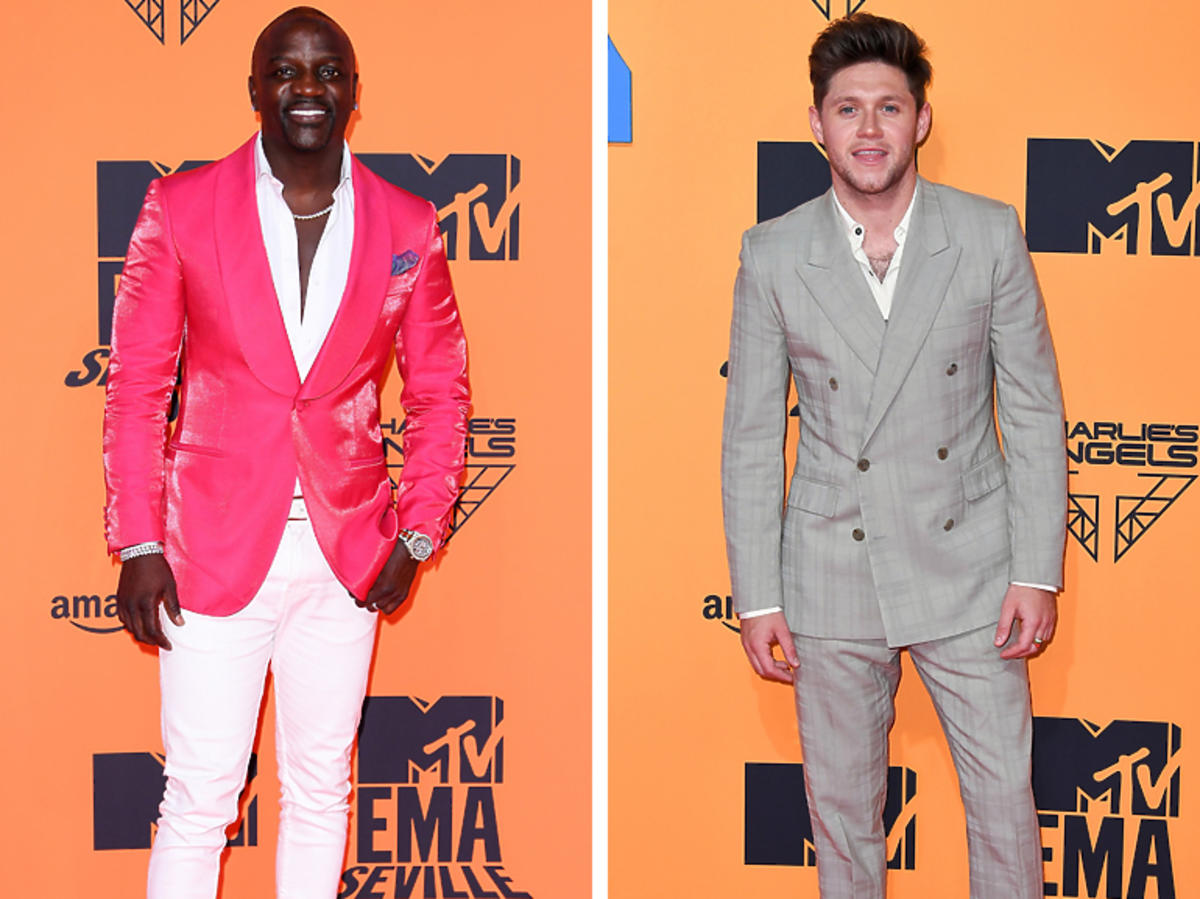 Akon i Niall Horan na MTV EMA 2019