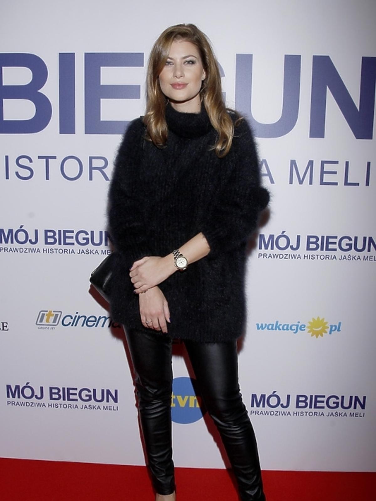Aleksandra Kisio na premierze filmu