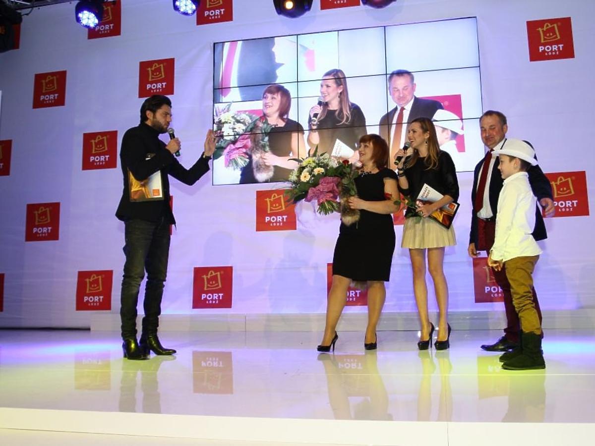 Aleksandra Kwaśniewska i Olivier Janiak podczas finału akcji