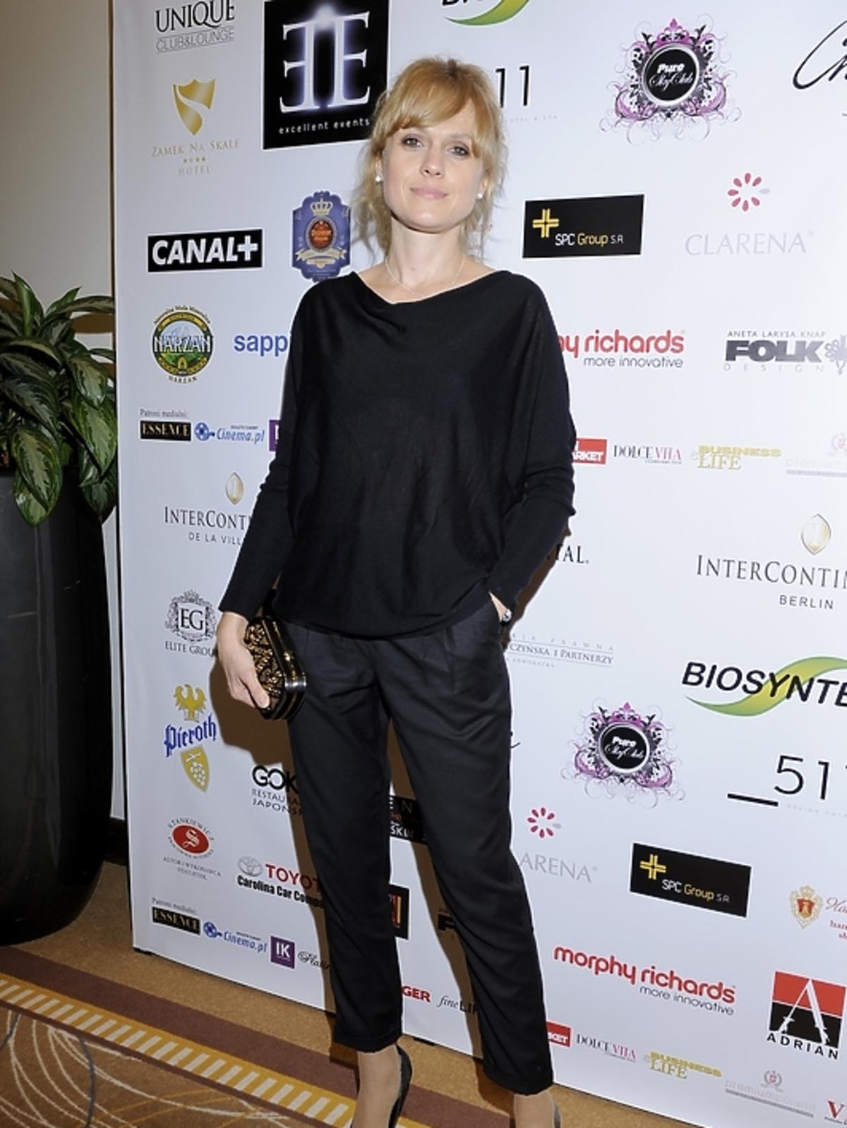 Aleksandra Woźniak na gali Luksusowa Marka Roku 2012