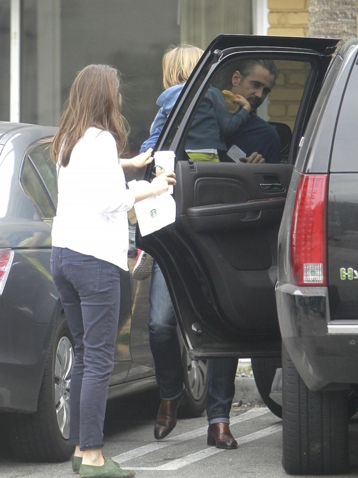 Alicja Bachleda Curuś i Colin Farrell w Los Angeles