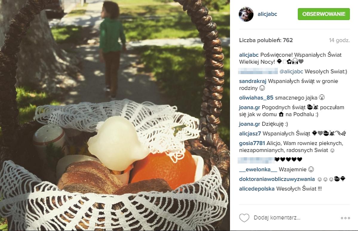 Alicja Bachleda Curuś pokazała synka na Instagramie