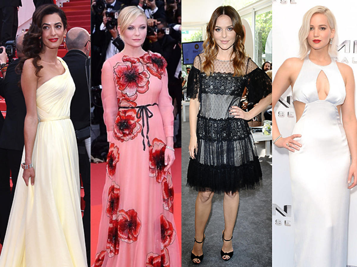 Amal Clooney, Kirsten Dunst, Paulina Sykut, Jennifer Lawrence, Blake Lively w pięknych sukniach