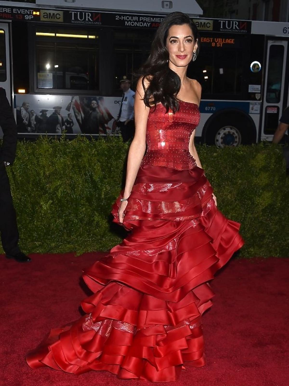 Amal Clooney na gali MET 2015