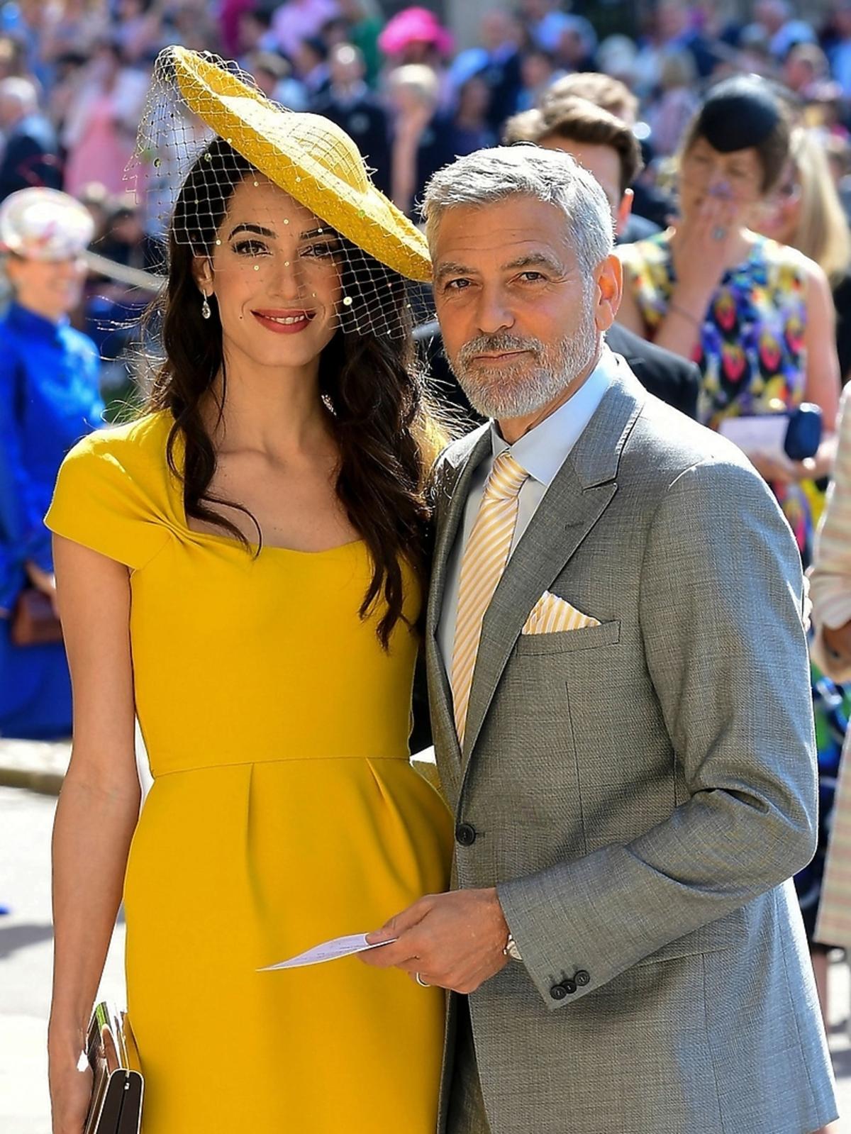 Amal Clooney zachwyciła na ślubie Meghan Markle i księcia Harry'ego?