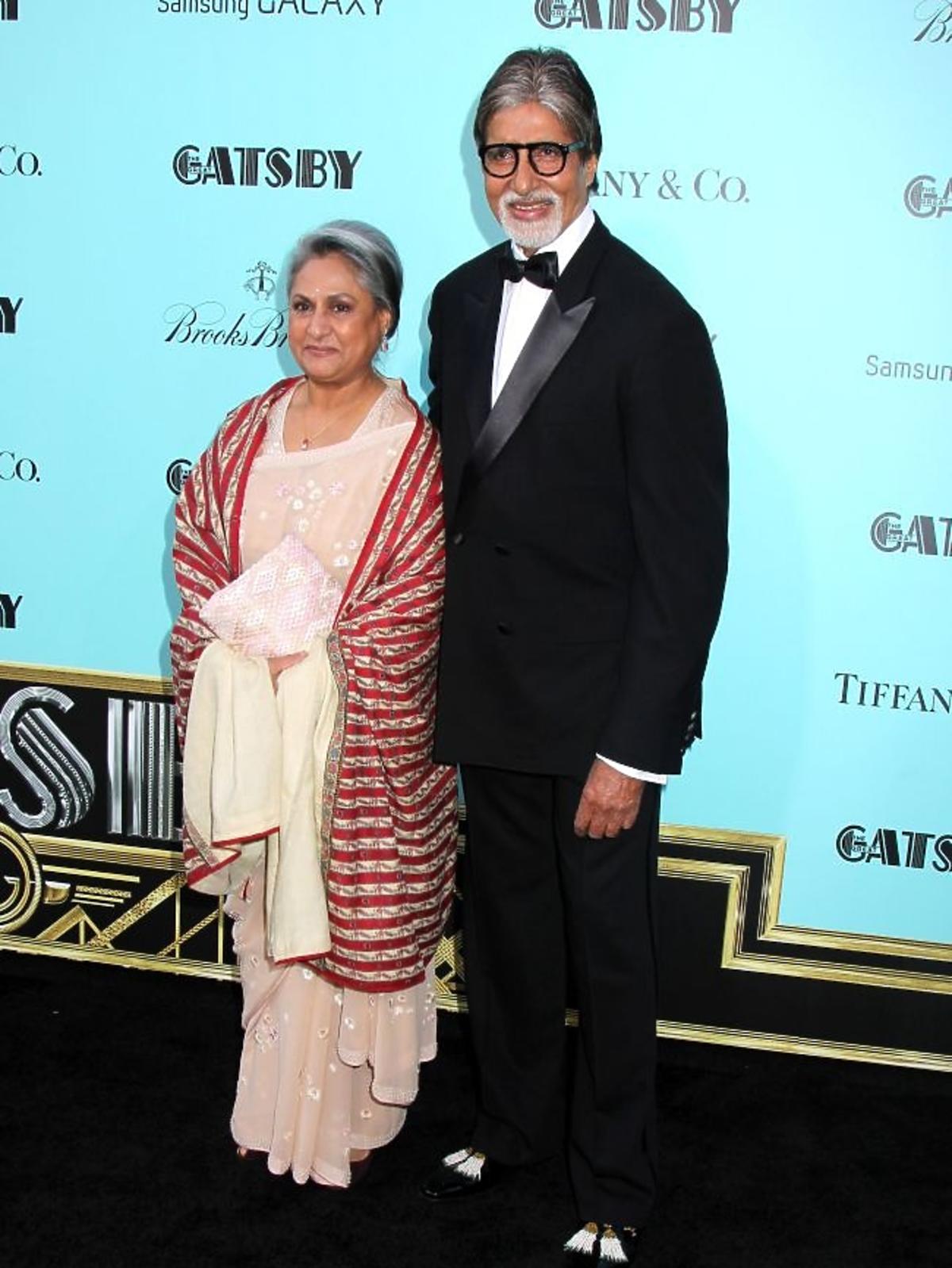 Amitabh Bachchan na nowojorskiej premierze filmu 