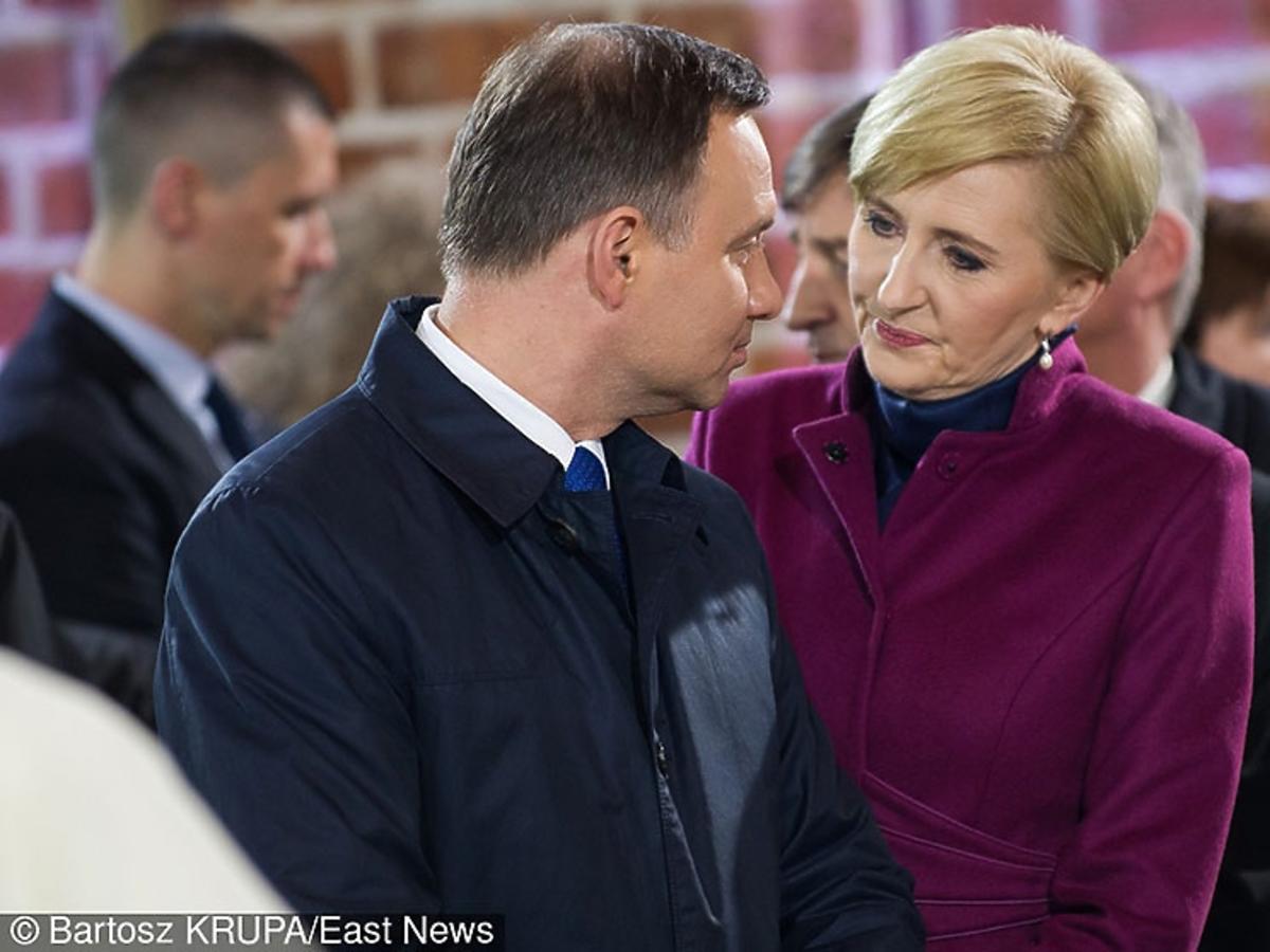 Andrzej Duda, Agata Duda w kościele