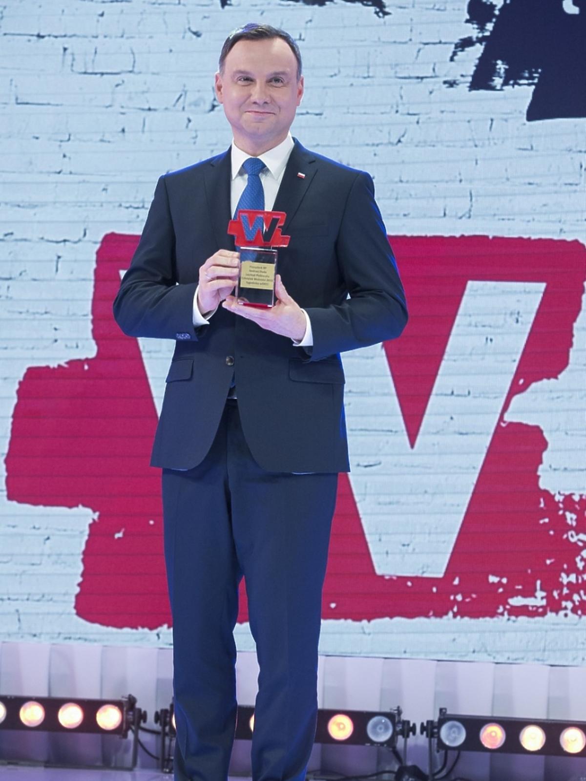 Andrzej Duda z nagrodą