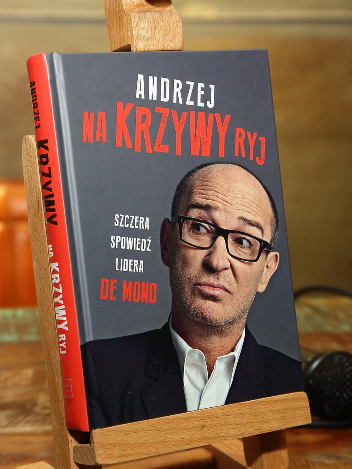 Andrzej Krzywy promocja książki