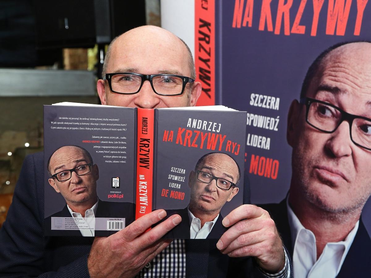Andrzej Krzywy promocja książki