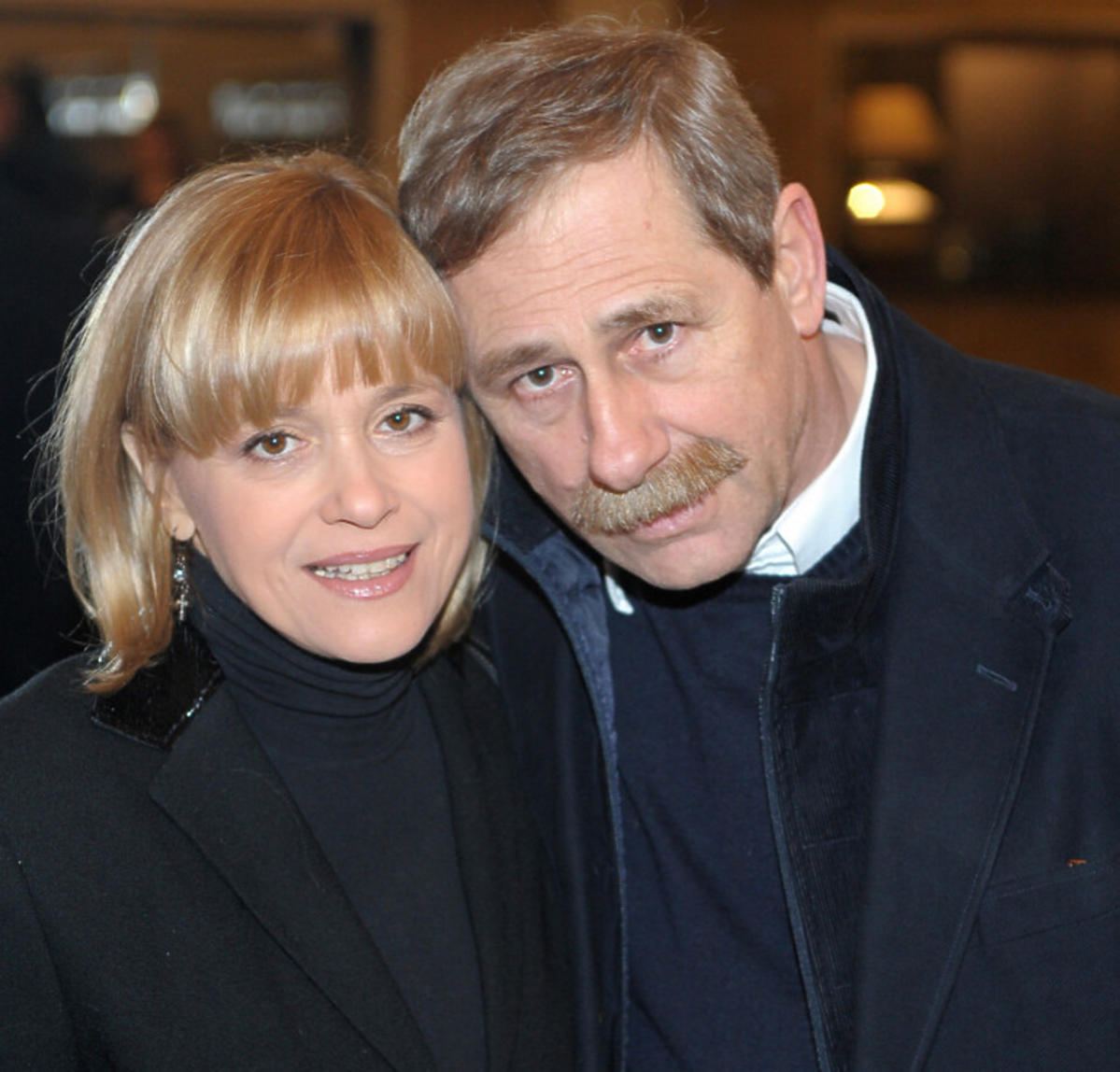 Andrzej Strzelecki z żoną
