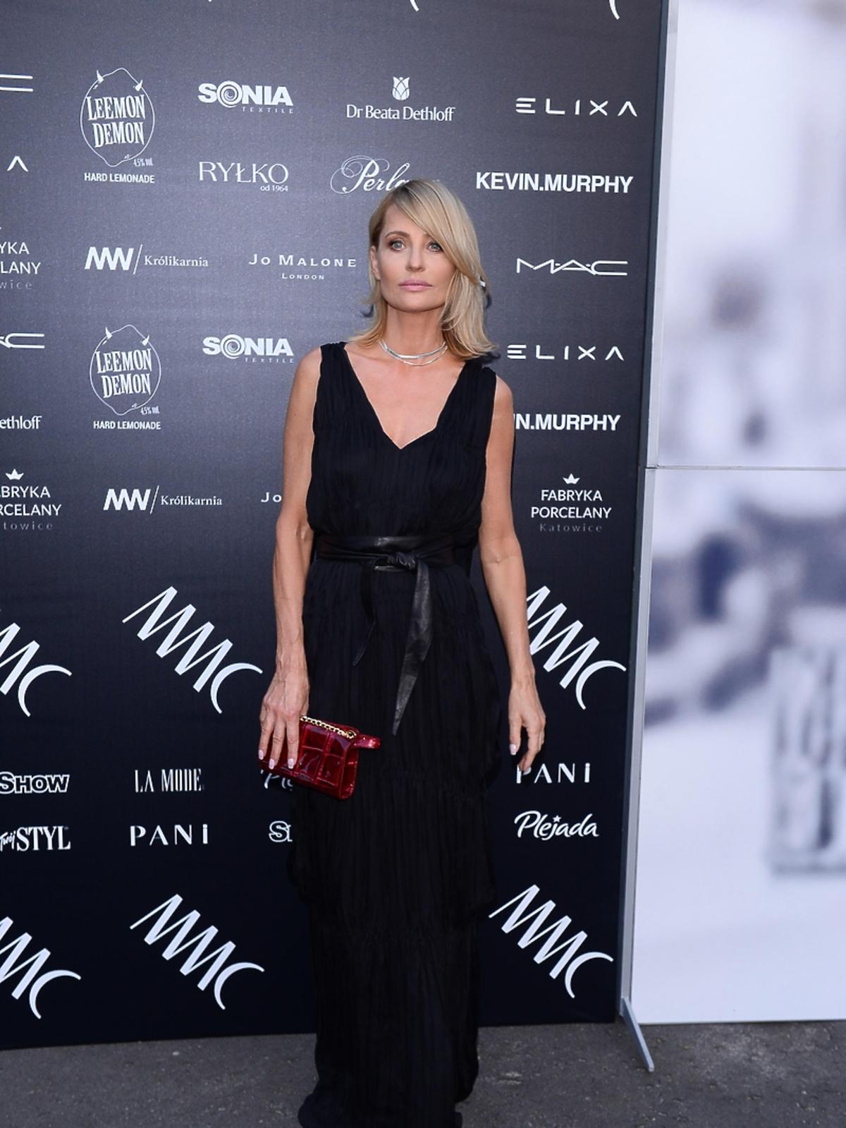 Aneta Kręglicka na pokazie najnowszej kolekcji MMC