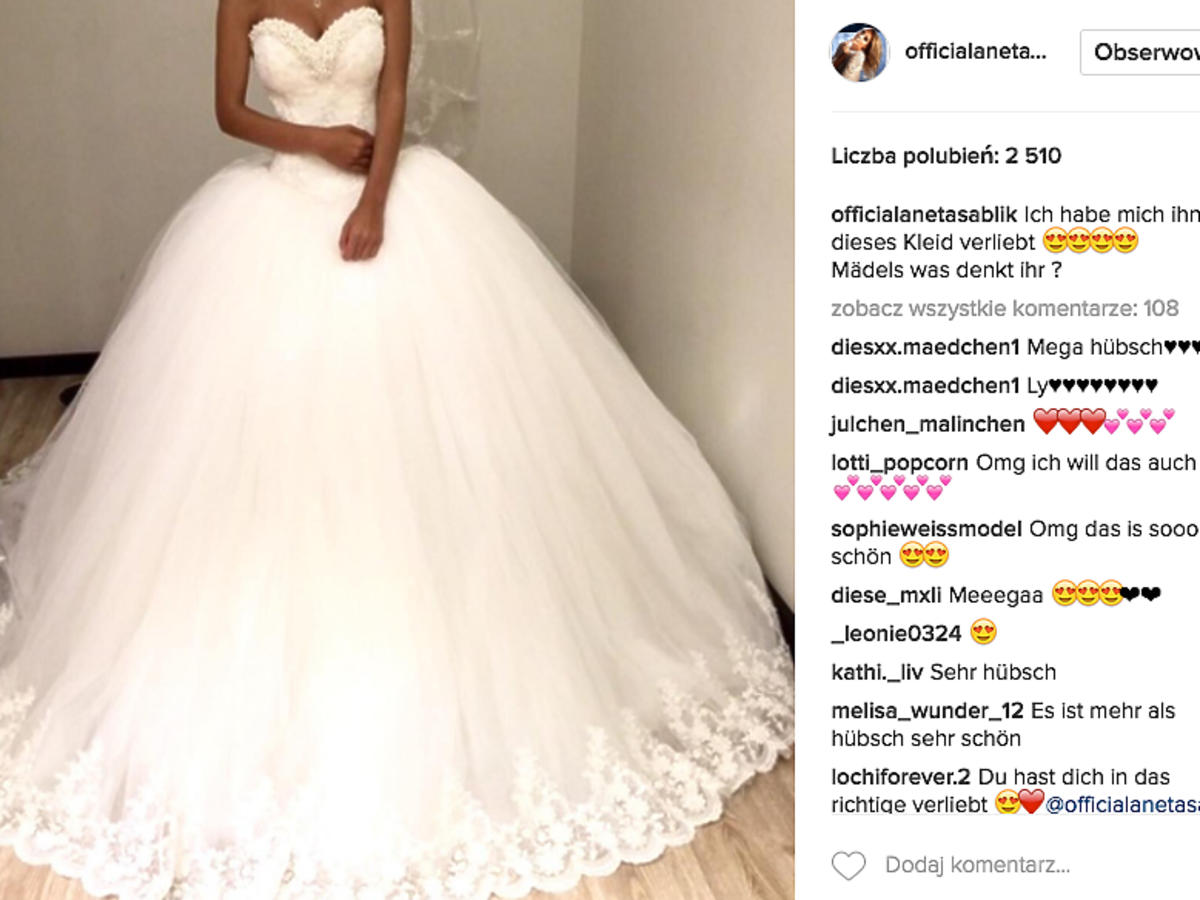 Aneta Sablik wzięła ślub