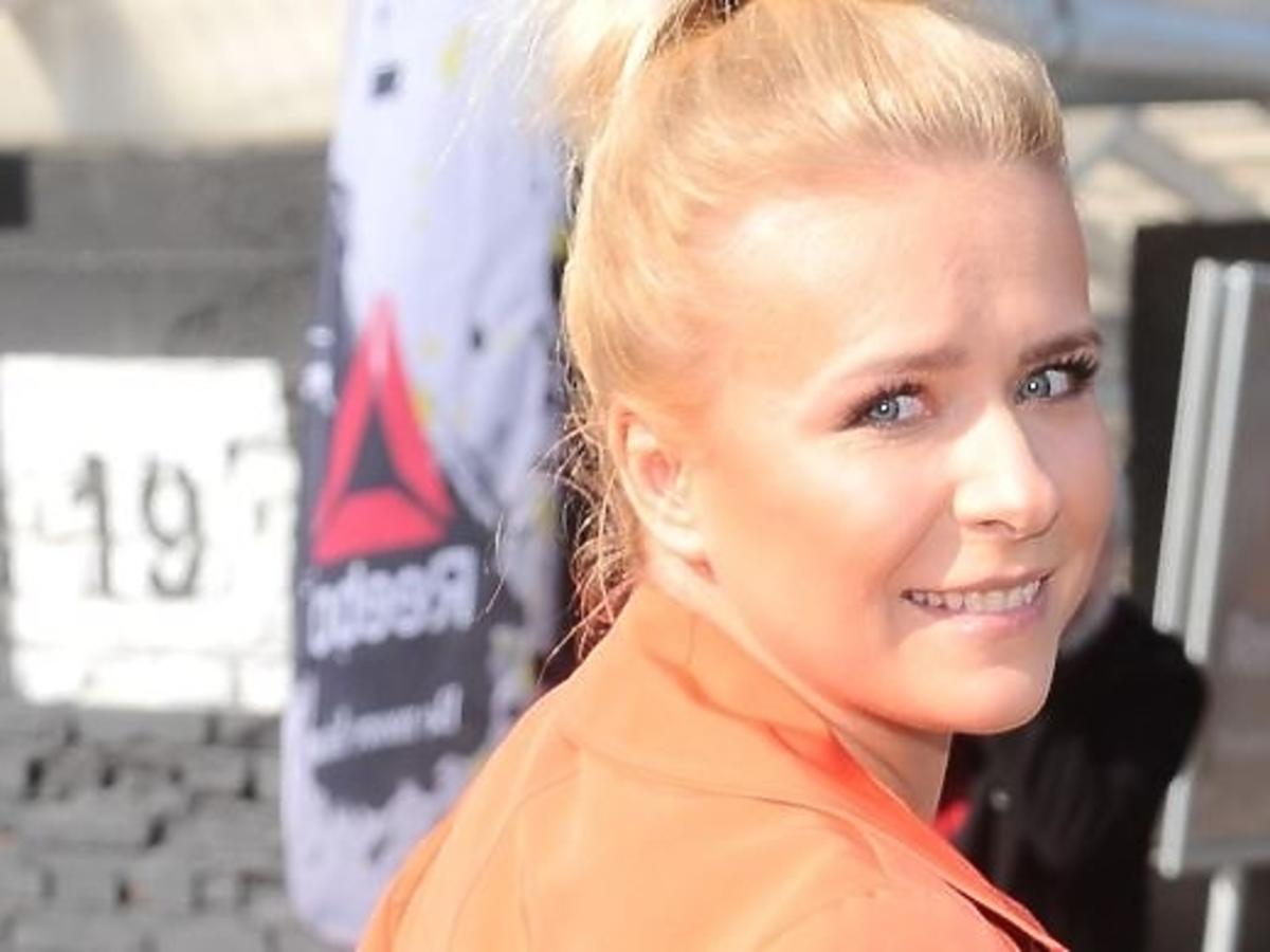 Aneta Zając na konferencji Reebok