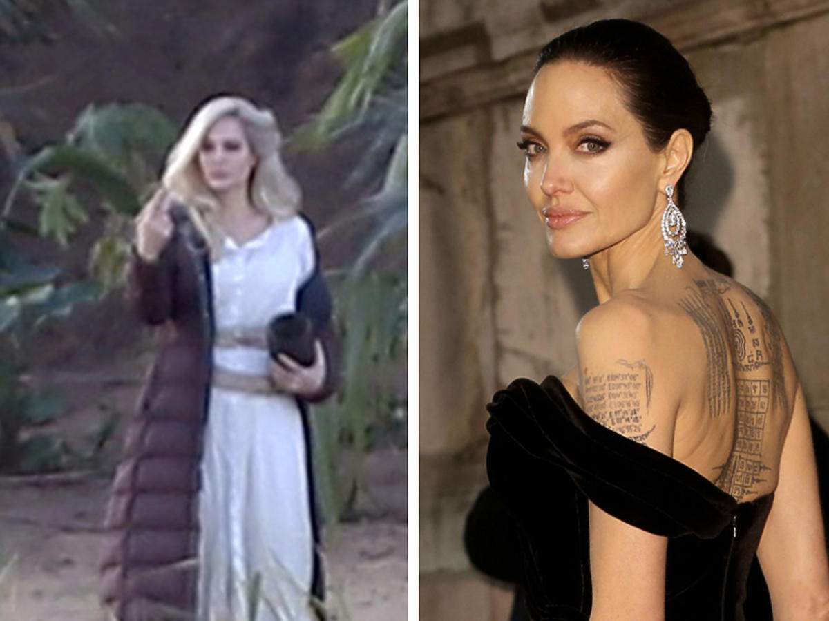 Angelina Jolie ma jasne włosy