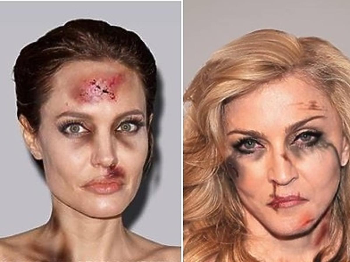 Angelina Jolie, Madonna, Kim Kardashian