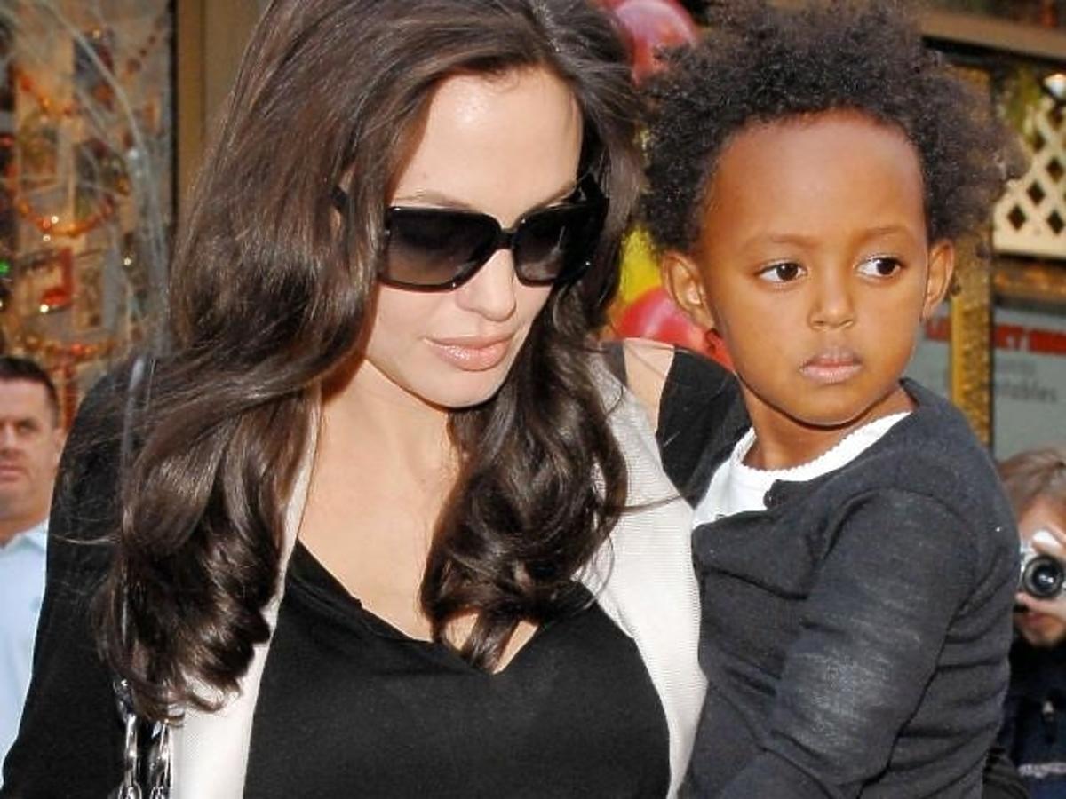 Angelina Jolie z dzieckiem
