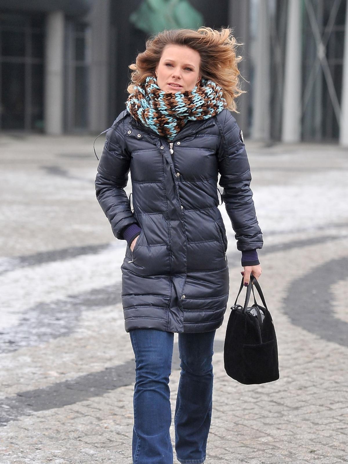 Ania Głogowska w dżinsach