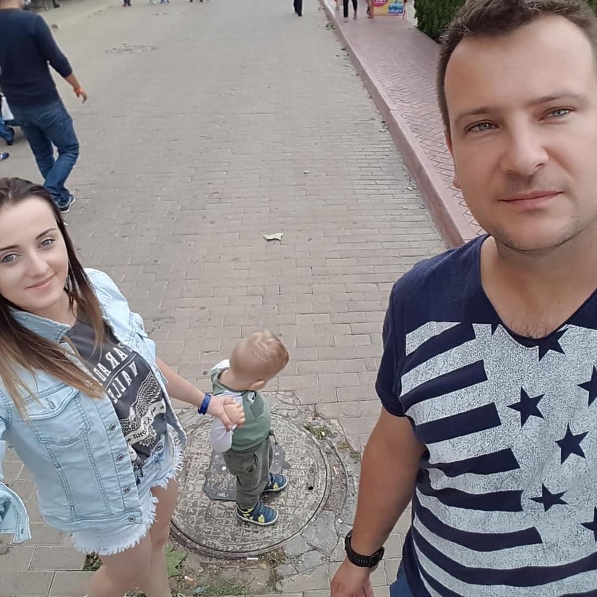 Ania i Grzegorz Bardowscy na wakacjach