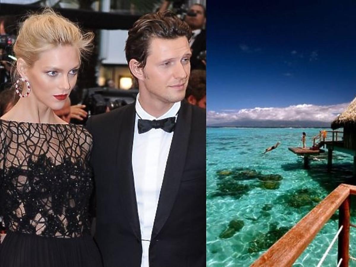 Anja Rubik i Sasha Knezevic wakacje spędzą na Tahiti