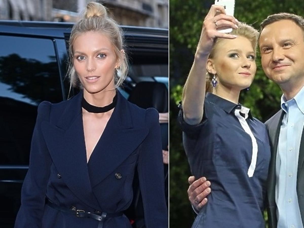 Anja Rubik, Kinga Duda, Andrzej Duda