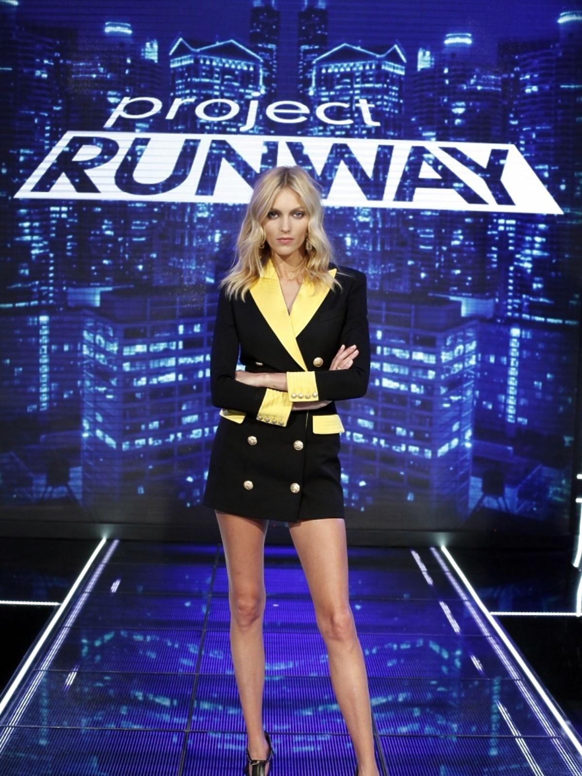 Anja Rubik w trzecim odcinku Project Runway