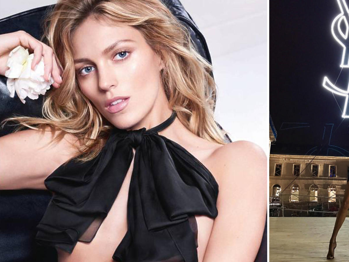 Anja Rubik YSL - krem Yves Saint Laurent Blanc Pur Couture cena