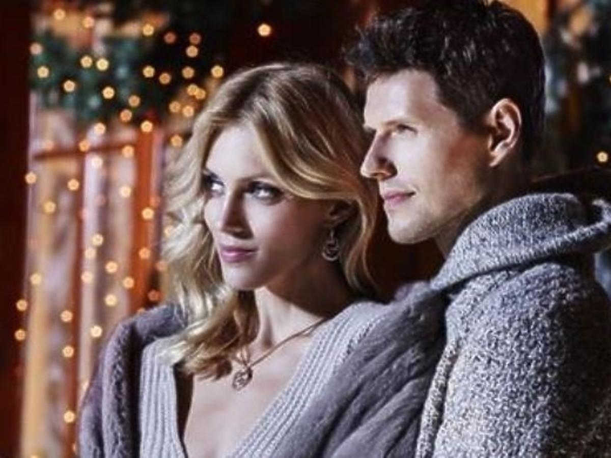 Anja Rubik z mężem w świątecznej sesji dla marki Apart