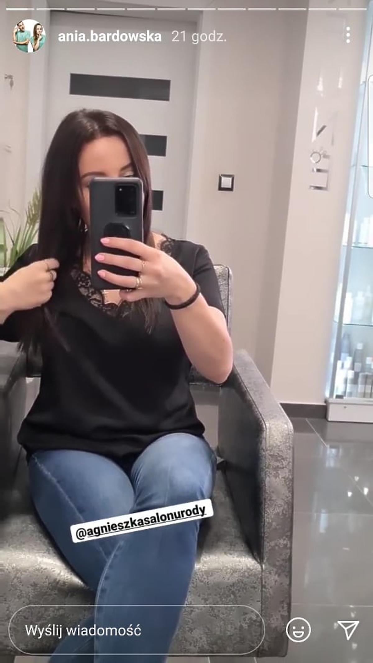 Anna Bardowska z Rolnik szuka żony w salonie fryzjerskim