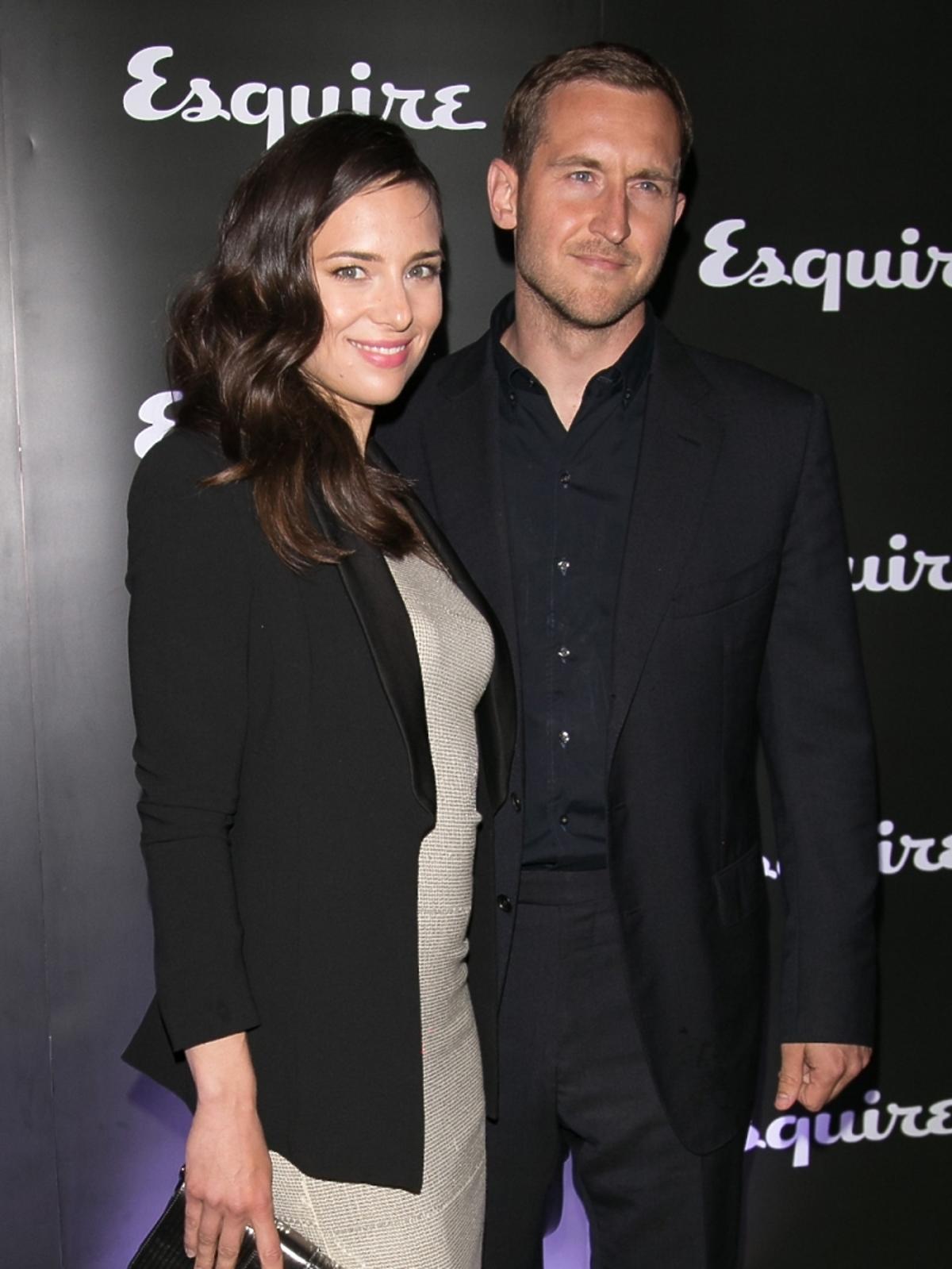 Anna Czartoryska i Michał Niemczycki na imprezie magazynu Esquire