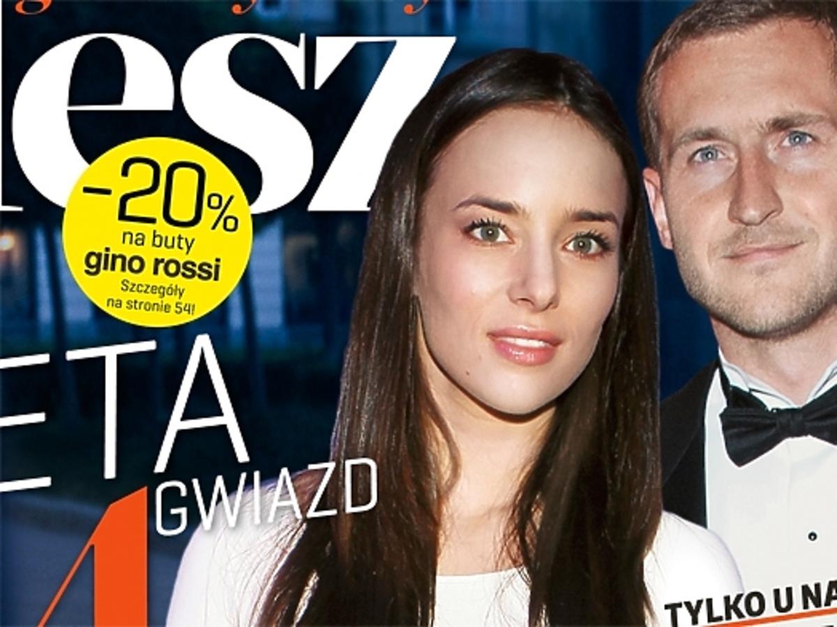 Anna Czartoryska i Michał Niemczycki na okładce Flesza