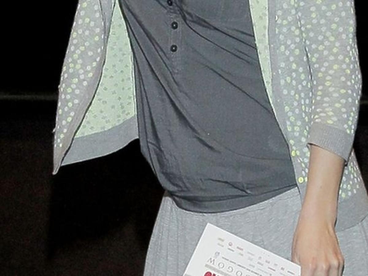 Anna Dereszowska na premierze