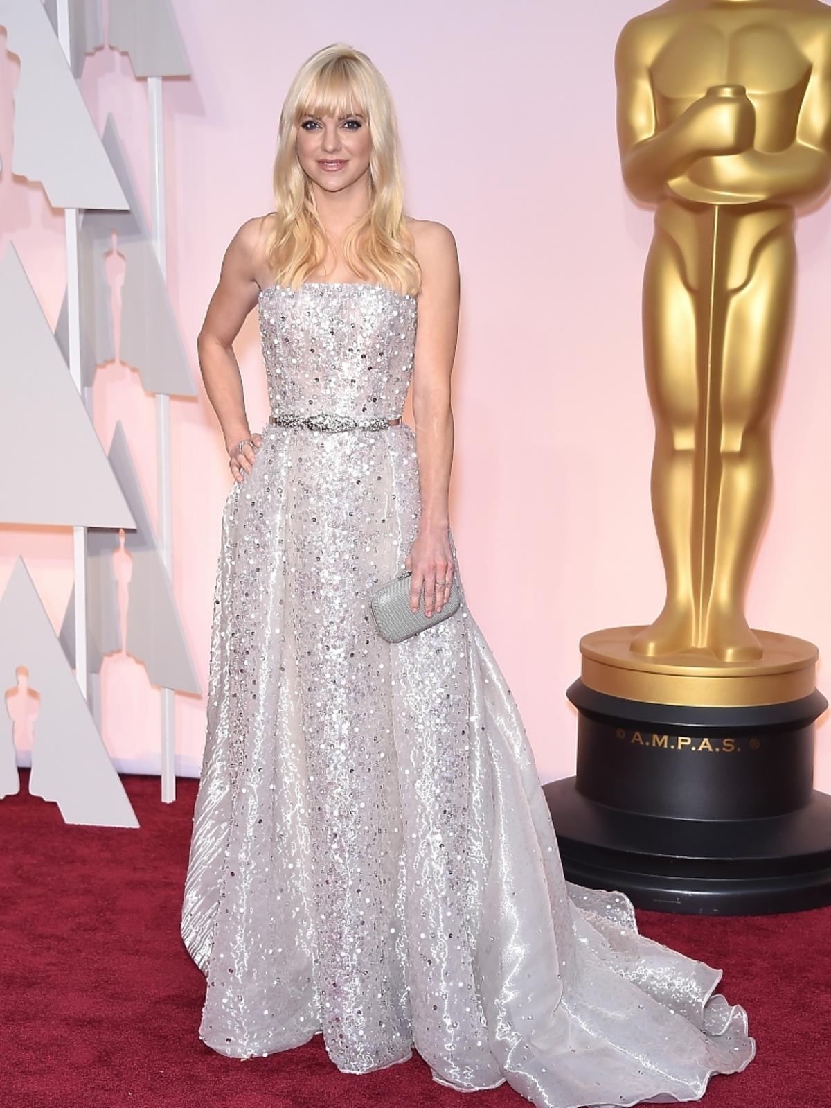 Anna Faris na gali rozdania Oscarów 2015